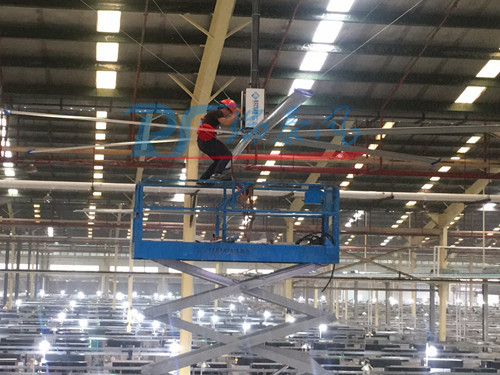 為什么高大型廠房更適合安裝大型工業(yè)吊扇？瑞泰風(fēng)環(huán)?？照{(diào),冷風(fēng)機